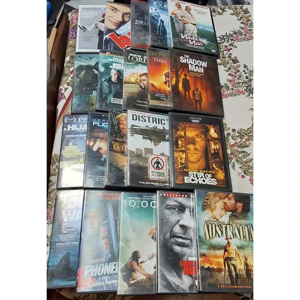LOT OF 20 DVD Movies Random Bundle, Action Drama and Adventure